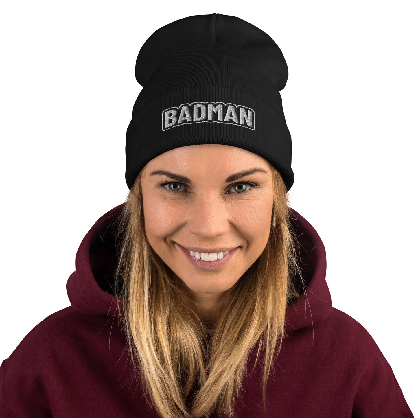 BADMAN Embroidered Beanie