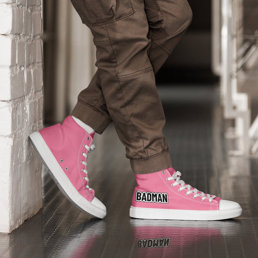 BADMAN Men’s high top canvas shoes